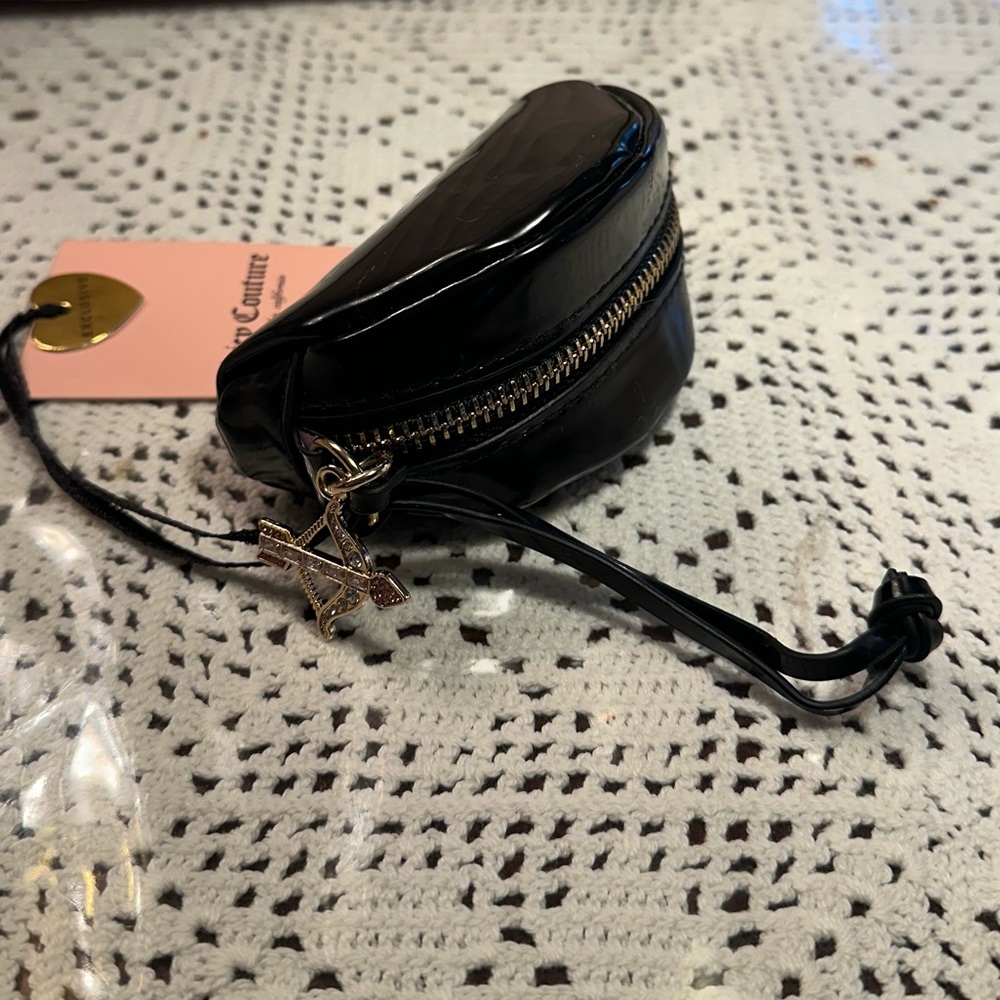 Juicy Couture Glossy Black Mini Bag